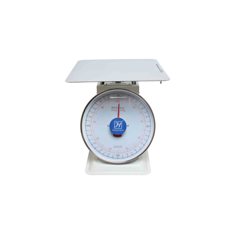 Thunder Group SCSL008 Scale Portion 200 lb Capacity Zero-Adjust Dial Stainless Steel