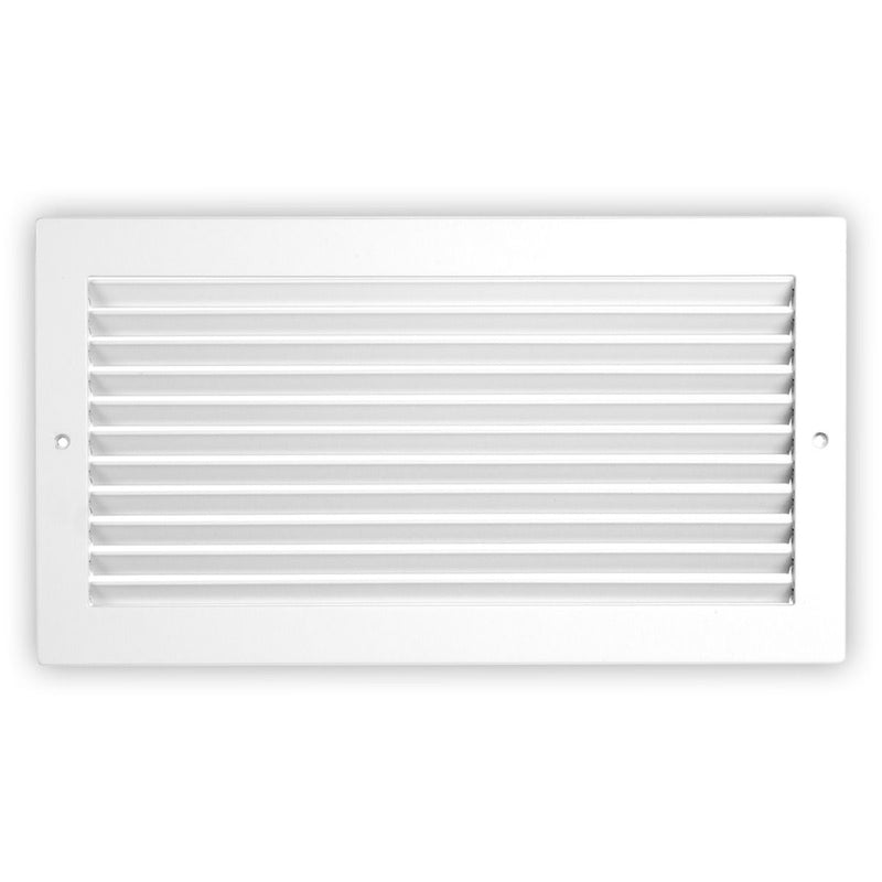 Shoemaker 935-12X12, 12x12 Return Air Grille, White Steel Wall & Ceiling Vent Cover, 935 Series
