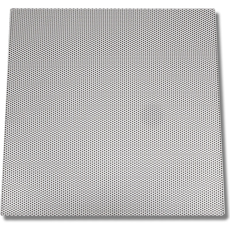 Shoemaker PT-2X2, 2x2 Perforated Ceiling Diffuser, 24 in Neck, White Steel Ceiling Air Vent, PT Series