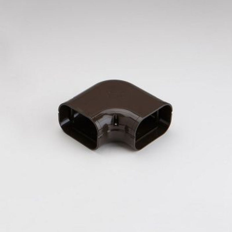 Slimduct 85471, 3.75 in 90° Flat Elbow, Brown