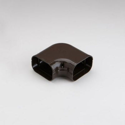 Slimduct 85471, 3.75 in 90° Flat Elbow, Brown