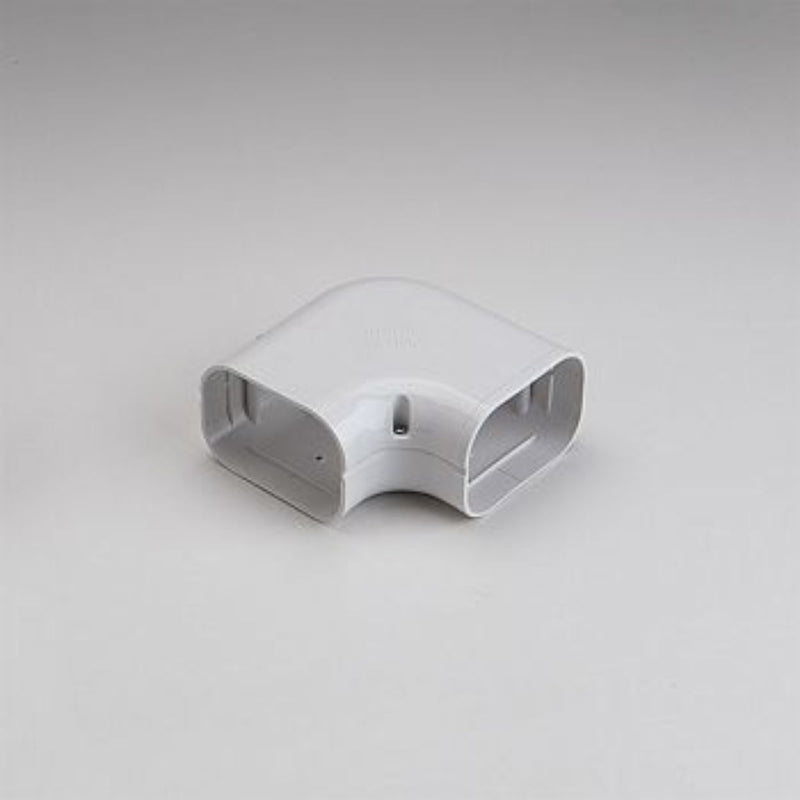 Slimduct 86111, SK100W 100mm 3.75 in 90° Flat Elbow, White