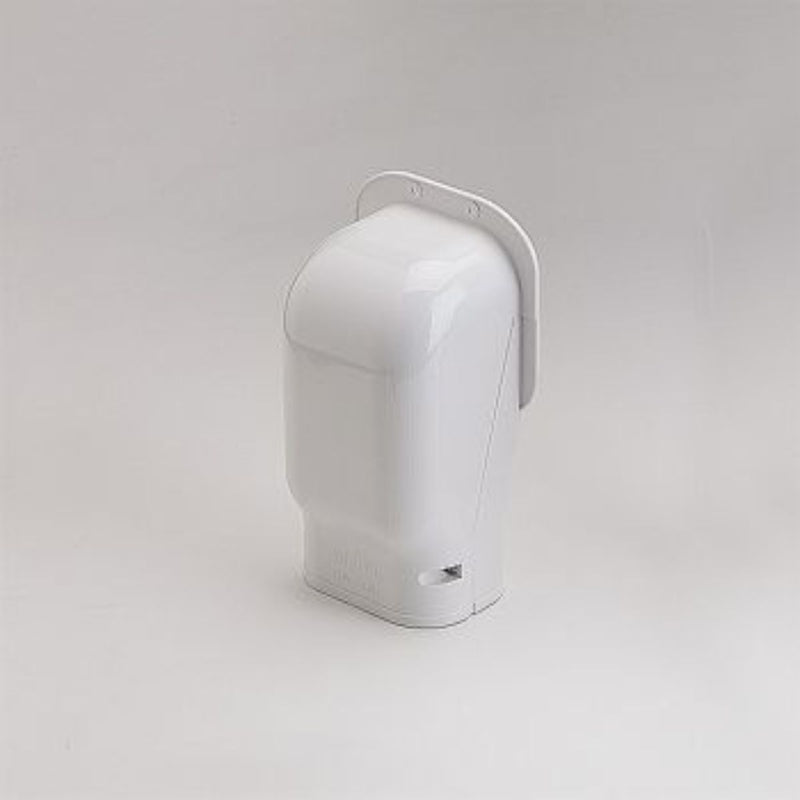 Slimduct 86116, SW100W 100mm 3.75 in Wall Inlet, White
