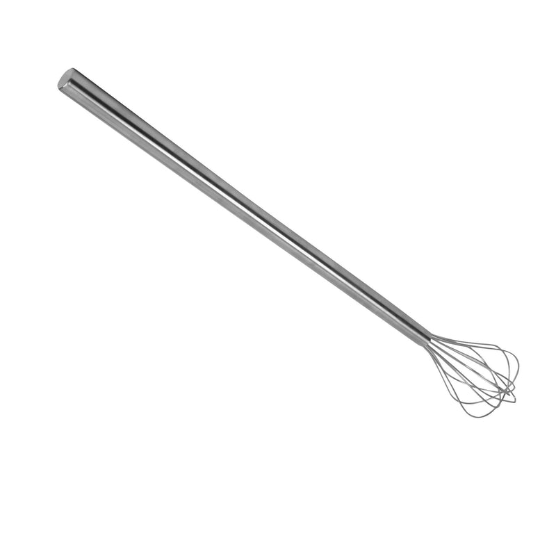 Thunder Group SLMW040 40 Inch Long Handle Mayonnaise Whip - Stainless Steel Tear Drop Head