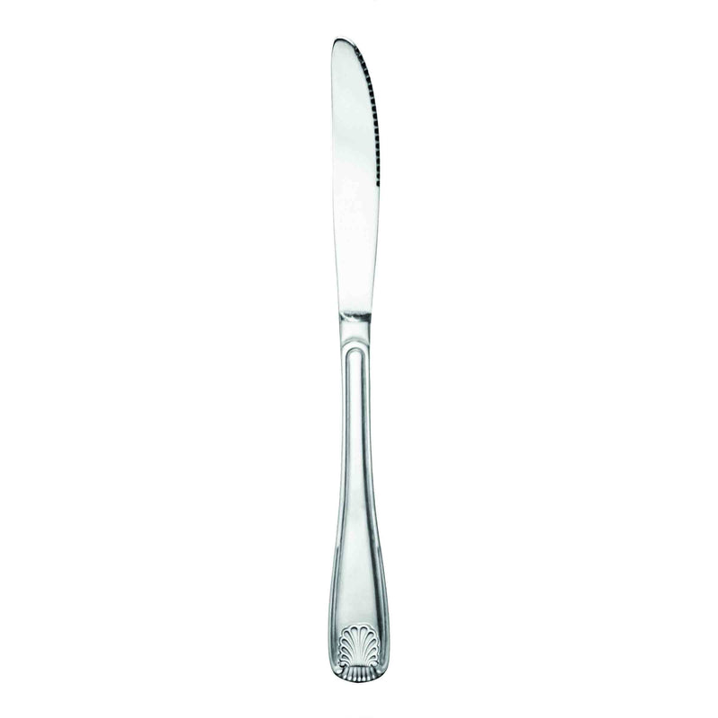 Thunder Group SLSS009 8.9 Inch Dinner Knife Sea Shell Mirror Finish 18/0 Stainless Steel