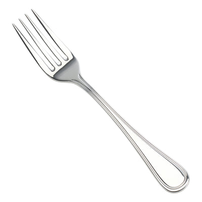 Winco 0030-051 7-1/2 Inch Dinner Fork Extra Heavy Weight Mirror Finish 18/8 Stainless Steel
