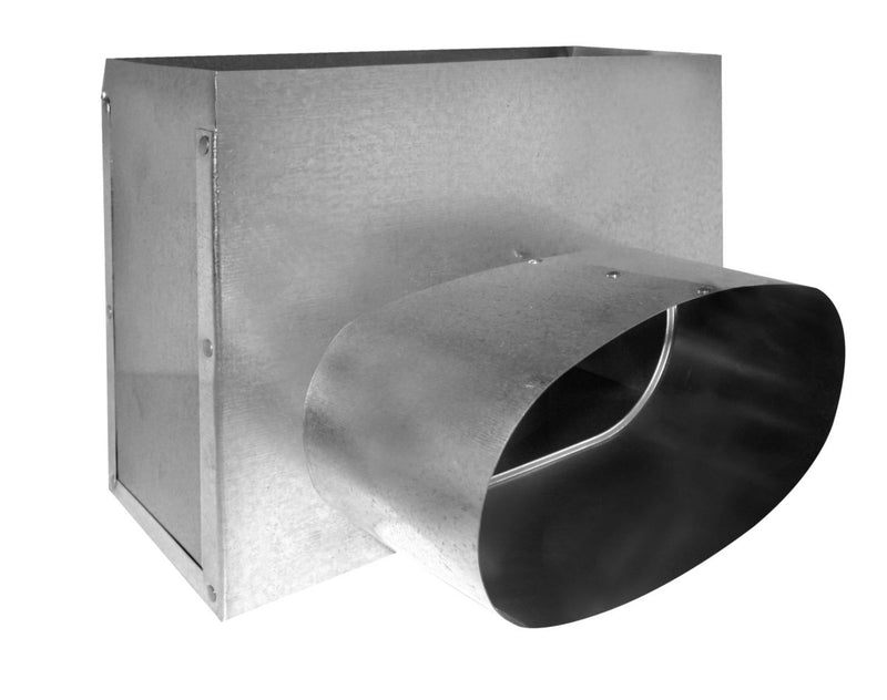 Southwark 3554127, 4x12x7 Register Box, Steel HVAC Duct Fitting