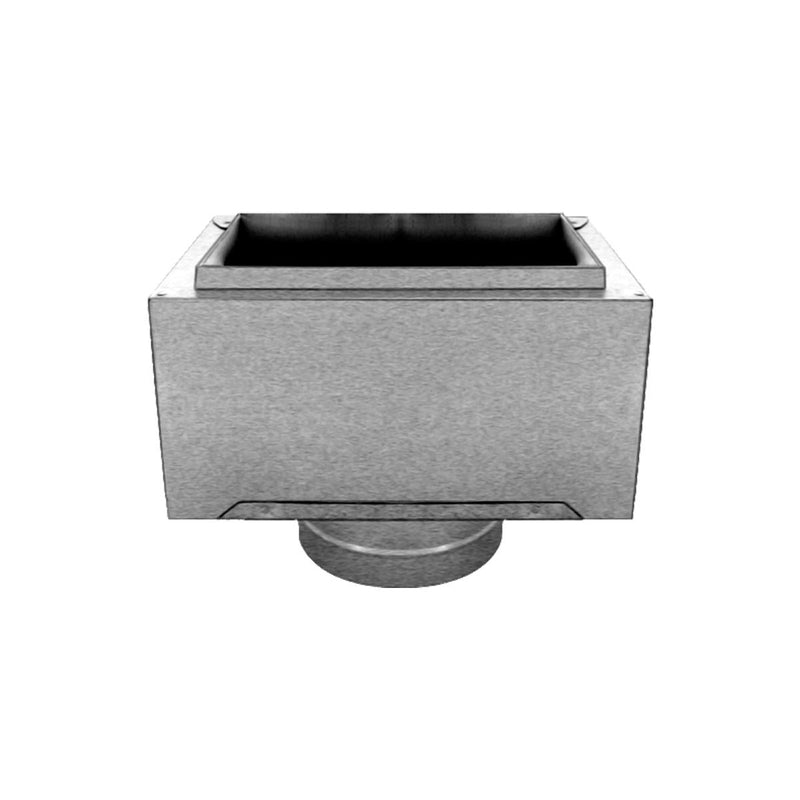 Southwark 83R612126, 12x12-6 Ceiling Diffuser, Silver Steel Ceiling Air Vent