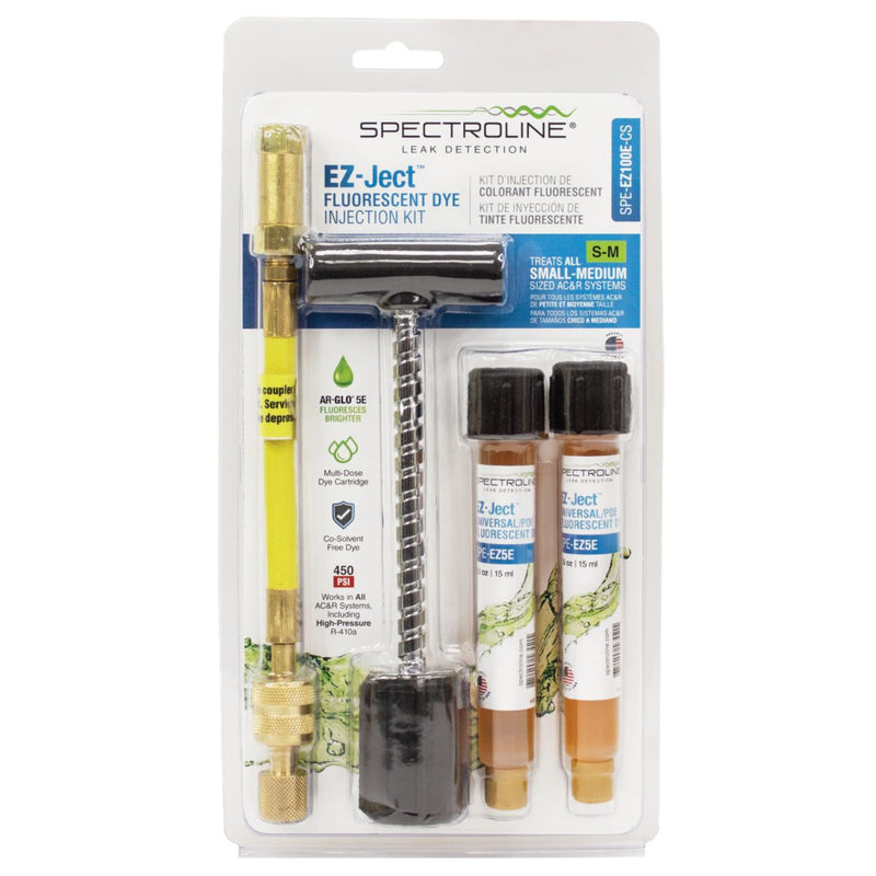 Spectroline SPE-EZ100E-CS, EZ-Ject™ Fluorescent Dye Injection Kit