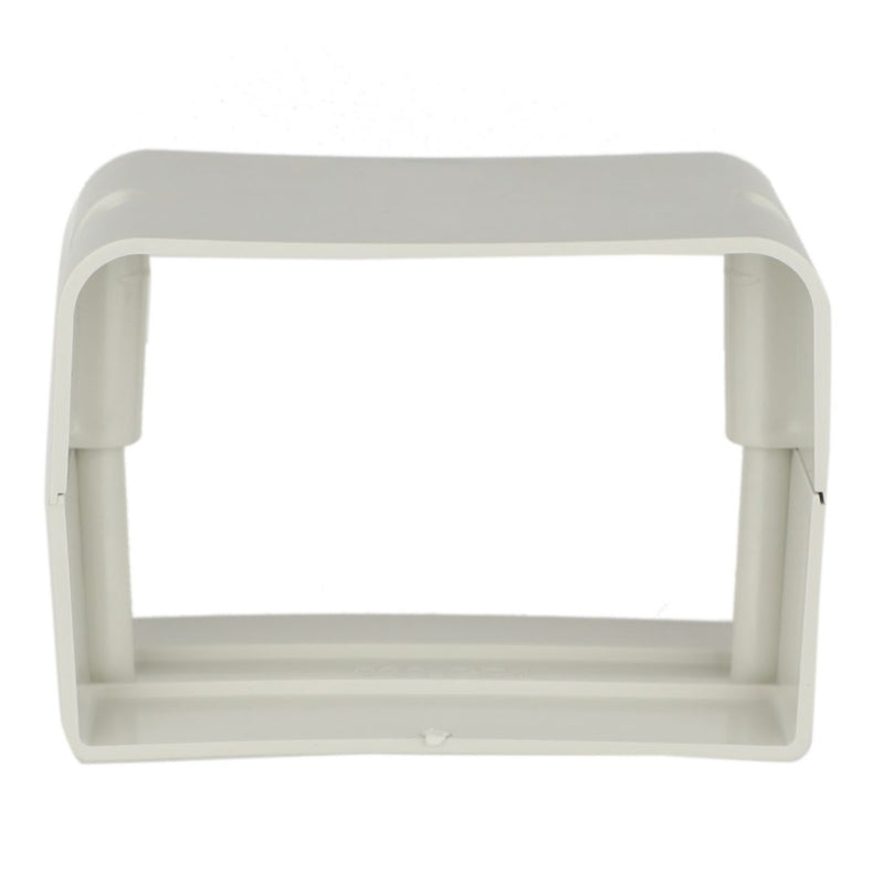 SpeediChannel 230-CP4, ™ Union Coupling, 4 in, Line Set Cover Fitting, Ivory