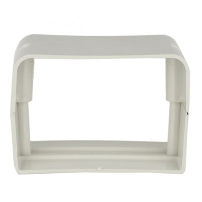 SpeediChannel 230-CP4, ™ Union Coupling, 4 in, Line Set Cover Fitting, Ivory