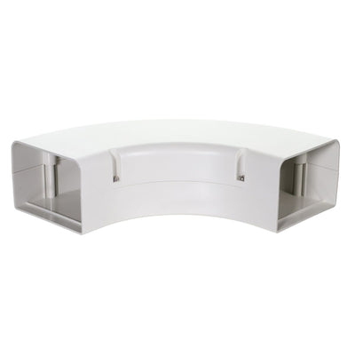 SpeediChannel 230-LFB4, ™ 90° Long Radius Bend, 4 in, Line Set Cover Fitting, Ivory