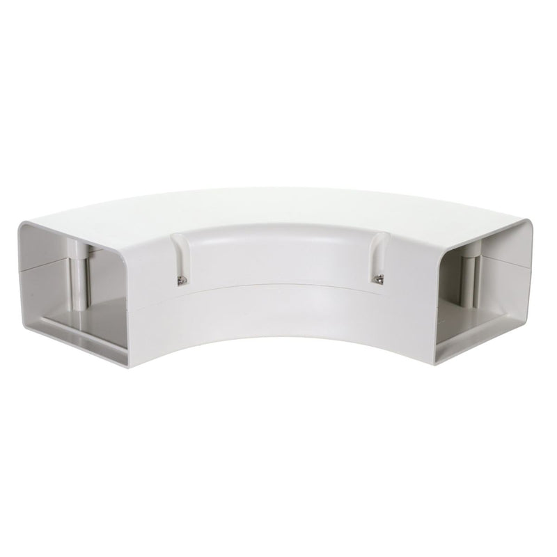 SpeediChannel 230-LFB4, ™ 90° Long Radius Bend, 4 in, Line Set Cover Fitting, Ivory