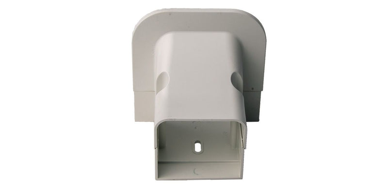 SpeediChannel 230-SF4, ™ Soffit Fitting, 4 in, Line Set Cover Fitting, Ivory