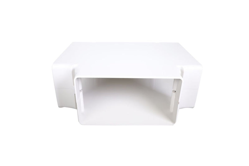SpeediChannel 230-TJ6, ™ T-Joint, 6 in, Line Set Cover Fitting, Ivory