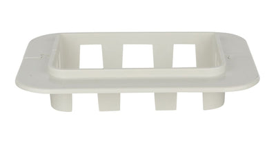 SpeediChannel 230-WR4, ™ Wall Escutcheon, 4 in, Line Set Cover Fitting, Ivory