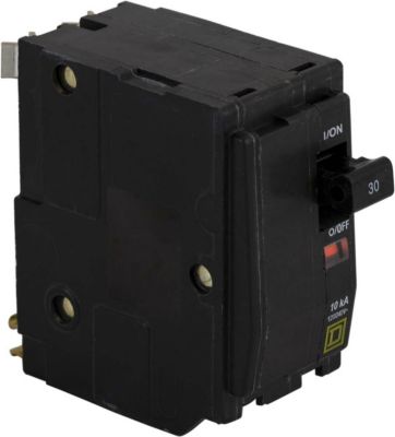 Square D Circuit Breaker 35 Amp 120/240 VAC 2-Pole Single Phase Miniature QO235