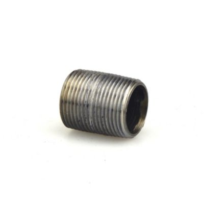 Southland 585-001 Black Steel Pipe Nipple 1"