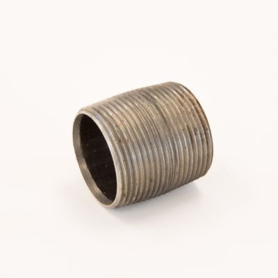 Southland 586-001 Black Steel Pipe Nipple 1 1/4"