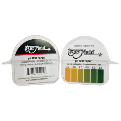 Winco DIS-402 Bar Maid pH Test Strips in Dispenser