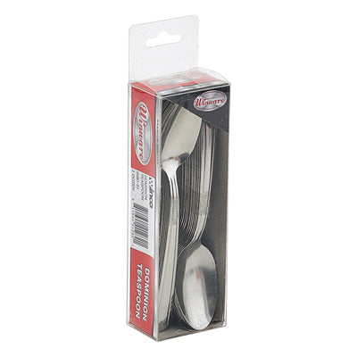 Winco 0081-01 Dominion Teaspoon, 2-doz/pk, 18/0 Medium Weight