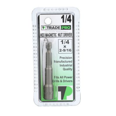 TRADEPRO® Drill Chuck 1/4" Magnetic TP-10046