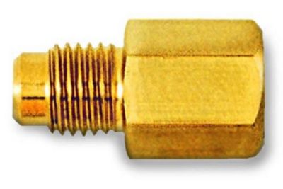 TRADEPRO® Access Valve 1/4" x 1/4" Flare Brass Male TP-1450