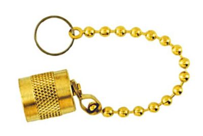 TRADEPRO® Valve Cap 4" x 1/2" x 1/2" Flare Brass TP-2265