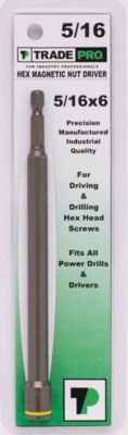 TRADEPRO® Drill Chuck for Hex Head Screws 5/16" x 6" Chuck TP-52076