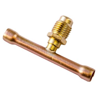 TRADEPRO® Access Tee 1.5" x 2.5" x 3/8" Flare Brass, Copper TP-8414