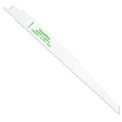 TRADEPRO® Reciprocating Saw Blade 9" 6 TPI Bi-Metal 5 Pieces Pack TP-956