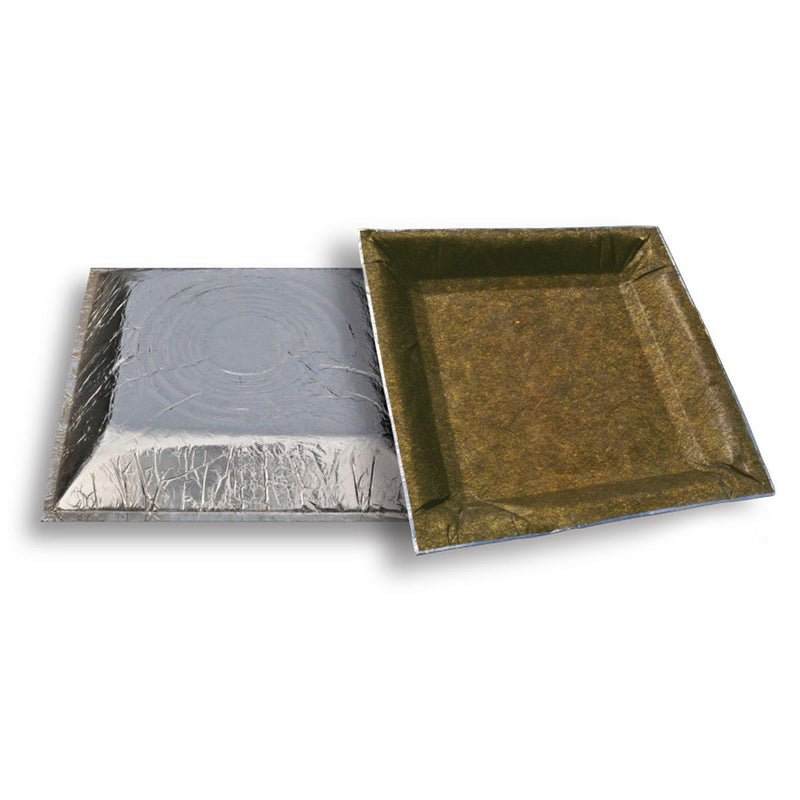 TRUaire 1056FBMOLD, 24x24 Return Air Grille, Silver Steel Wall & Ceiling Vent Cover, 1056FB Series