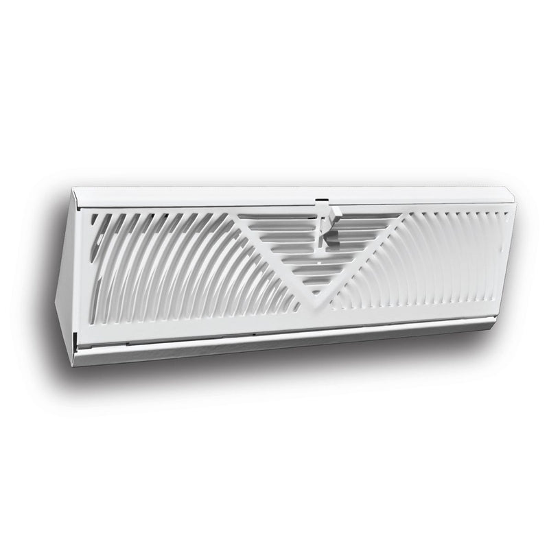TRUaire 115SW, 15 Return Air Grille, Soft White Steel Wall & Ceiling Vent Cover