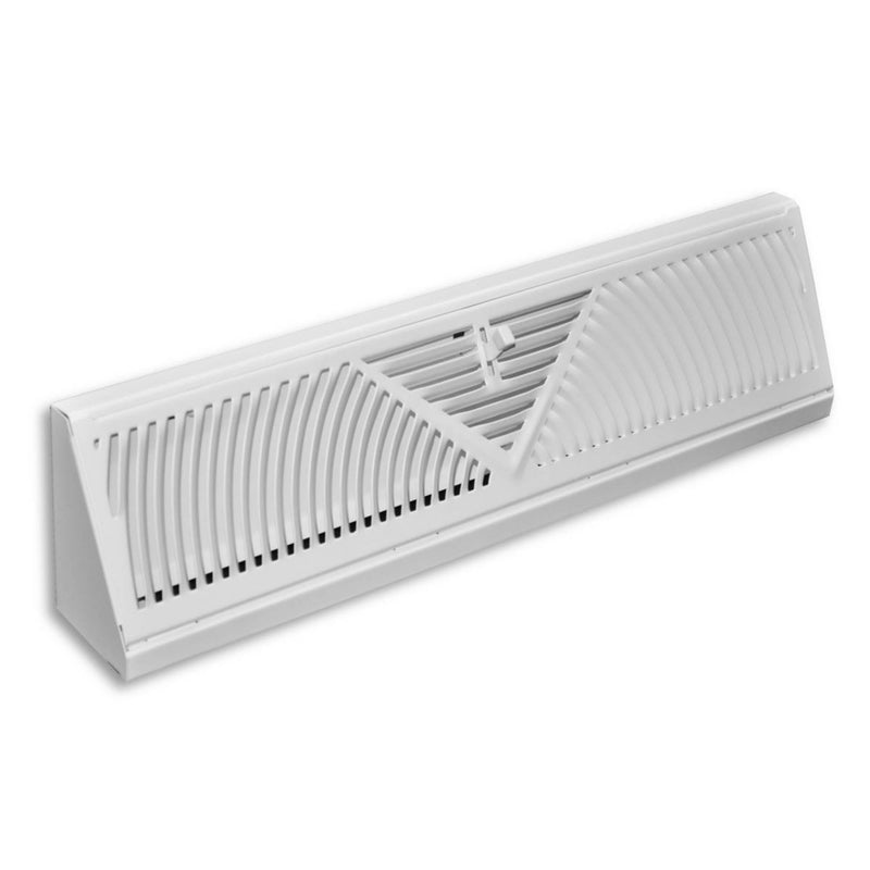 TRUaire 118SW, 18 Return Air Grille, Soft White Steel Wall & Ceiling Vent Cover