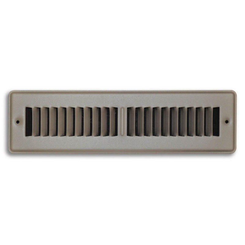 TRUaire 150TSB02X12, 2x12 Return Air Grille, Brown Steel Wall & Ceiling Vent Cover, 150TSB Series