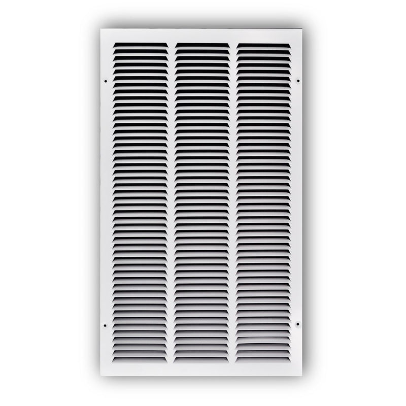 TRUaire 17014X25, 14x25 Return Air Grille, White Steel Wall & Ceiling Vent Cover, 170 Series