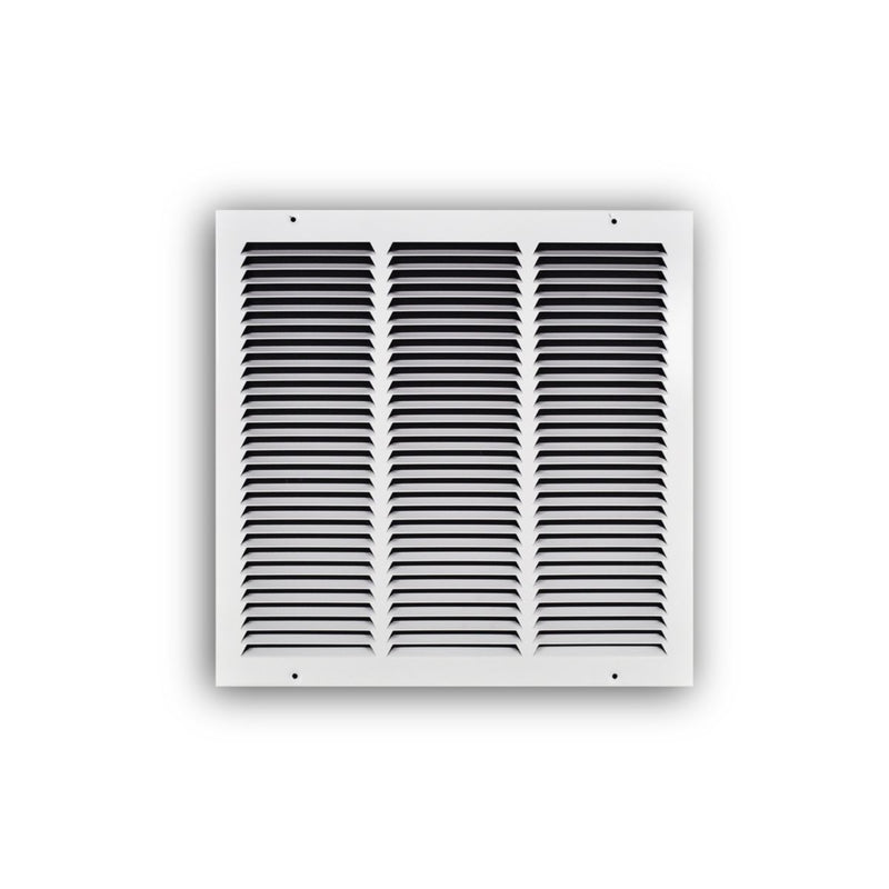 TRUaire 17016X16, 16x16 Return Air Grille, White Steel Wall & Ceiling Vent Cover, 170 Series