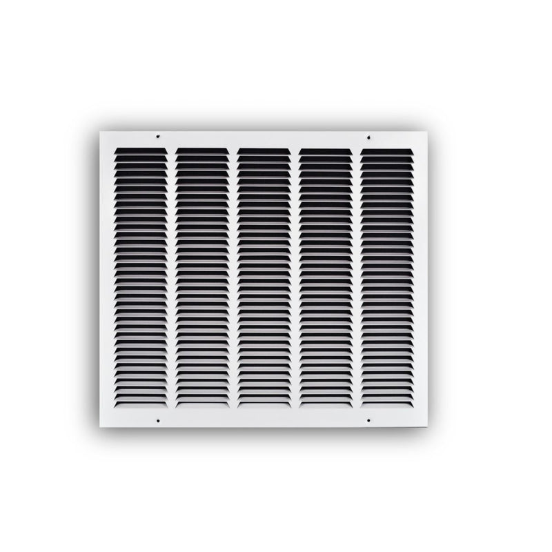 TRUaire 17020X18, 20x18 Return Air Grille, White Steel Wall & Ceiling Vent Cover, 170 Series
