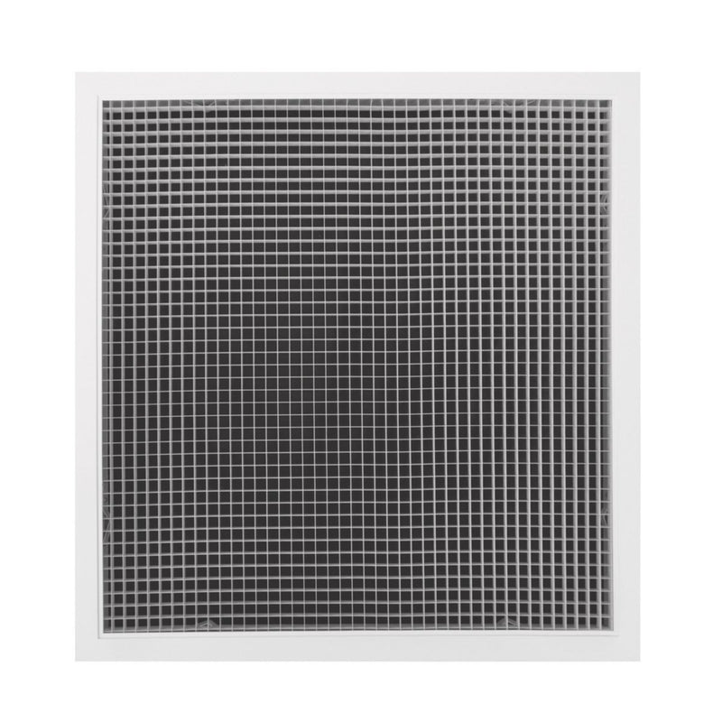 TRUaire A1970RGSQ22, 24x24 T-Bar Lay-In Ceiling Diffuser, Aluminum Aluminum Ceiling Air Vent, A1970RG Series
