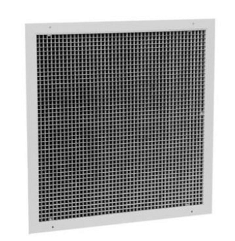 Tuttle & Bailey CRE5004622SF02WH, 46x22 Return Air Grille, White Aluminum Wall & Ceiling Vent Cover