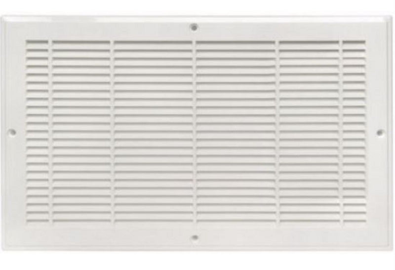 Tuttle & Bailey T70DFB2020SFTQT1WH, 20x20 Return Air Filter Grille, White Steel Filter Back Vent Cover, Fits 20x20x1 Filter
