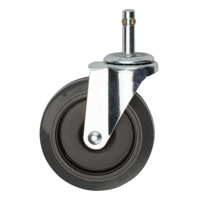 Winco UC-WH 4 Inch Diameter Caster Swivel Stem Steel Plate Plastic Wheel