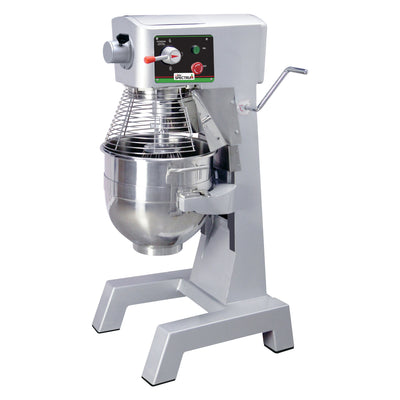 Winco EMP-30 23 Inch Floor Model Planetary Mixer 30 Liter with 3 Speeds and Hub