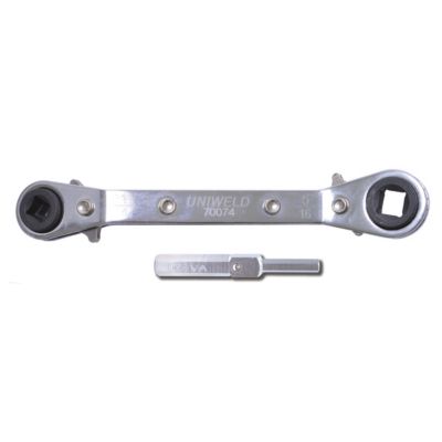 Uniweld Ratchet Offset Ratchet Handle (Imperial (SAE) Reversible 70074