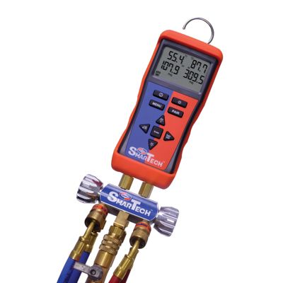 Uniweld Refrigerant Manifold Digital Easy Grip Handle A2L Compatible USMAN5