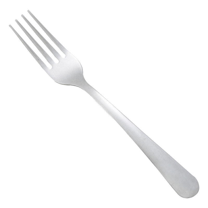 12 pack Winco 0002-05 Windsor Dinner Fork, 18/0 Medium Weight