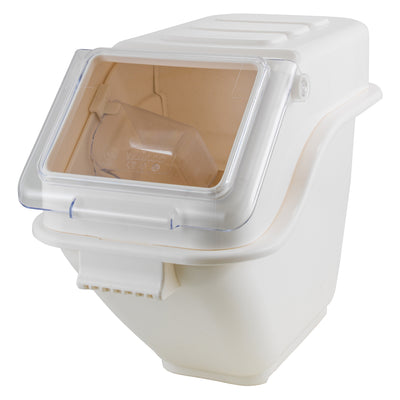 Winco IB-5S 11 Inch Shelf Ingredient Bin Stackable with Polycarbonate Lid