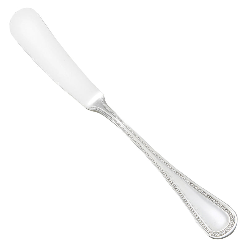 12 pack Winco 0036-12 Deluxe Pearl Butter Spreader, 18/8 Extra Heavyweight