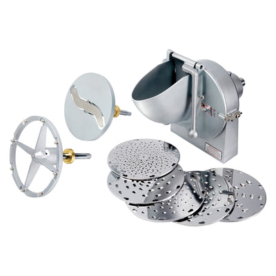 Winco EMP-VS12 20 Inch Food Slicer Attachment with Slicer and Grater Disks