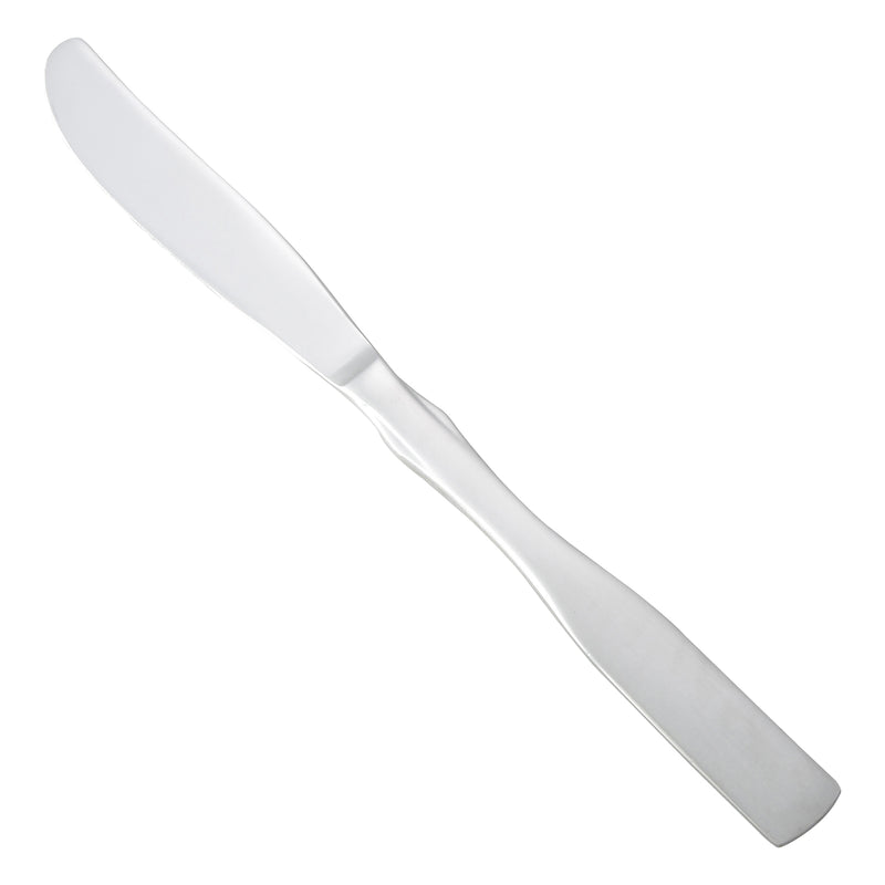 12 pack Winco 0025-08 Houston Dinner Knife, 18/0 Heavyweight
